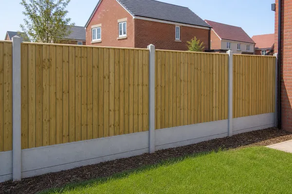 Concrete Post and Panel Fencing