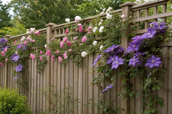 Trellis & Decorative Fencing installed in Mansfield